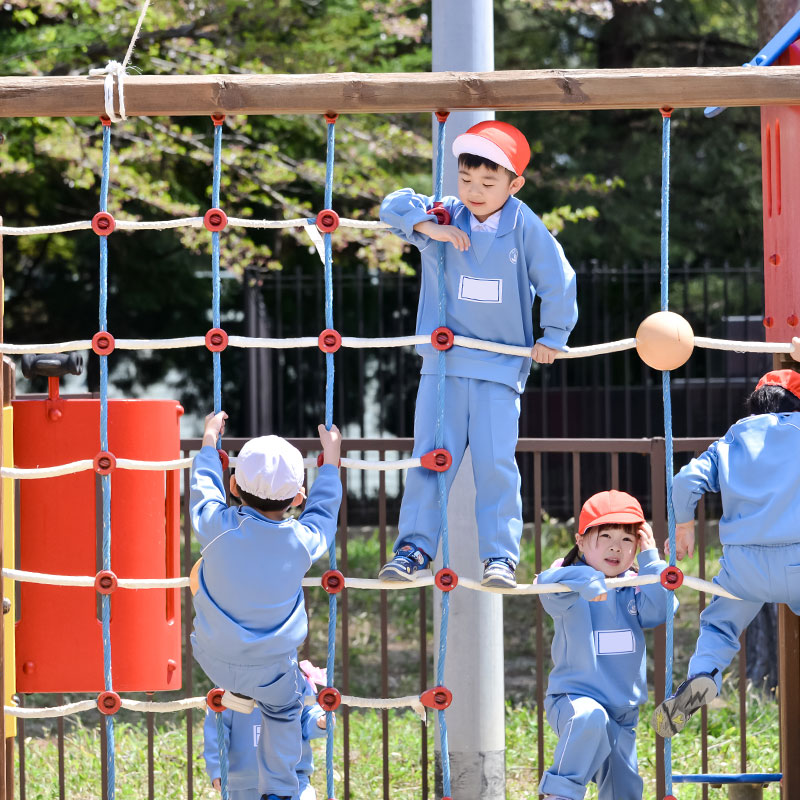 富久山幼稚園の様子