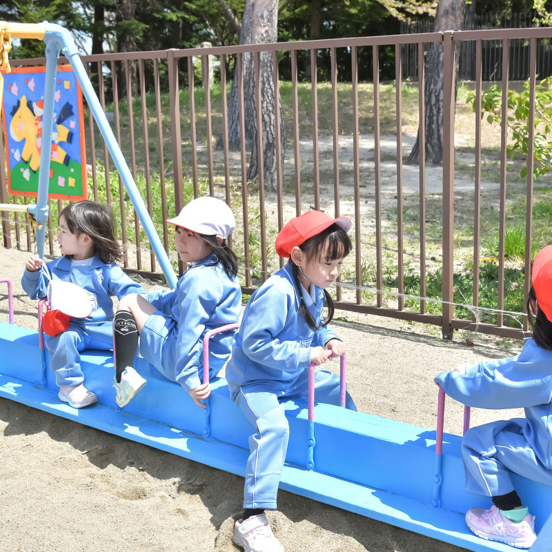 富久山幼稚園の様子