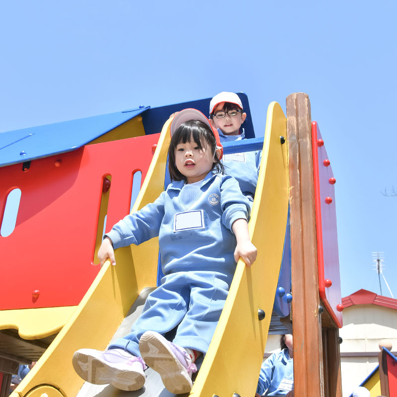 富久山幼稚園の様子