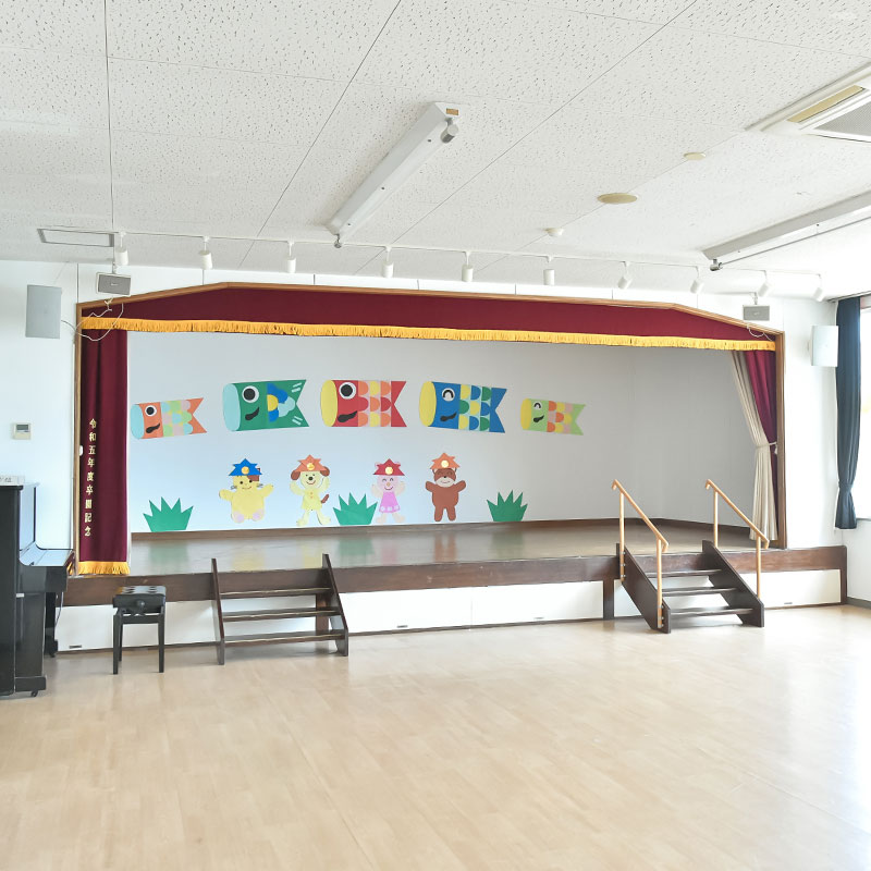 富久山西幼稚園の様子