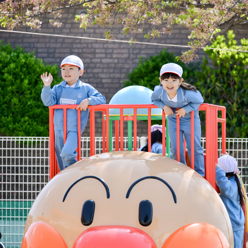 富久山西幼稚園の様子