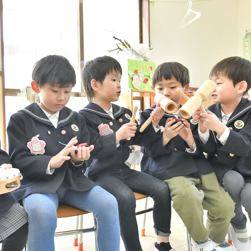 音楽あそびの様子